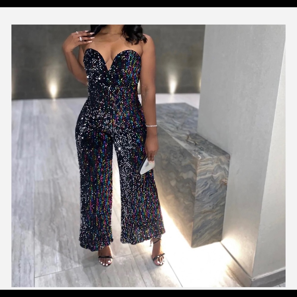 Sequin Jumpsuit